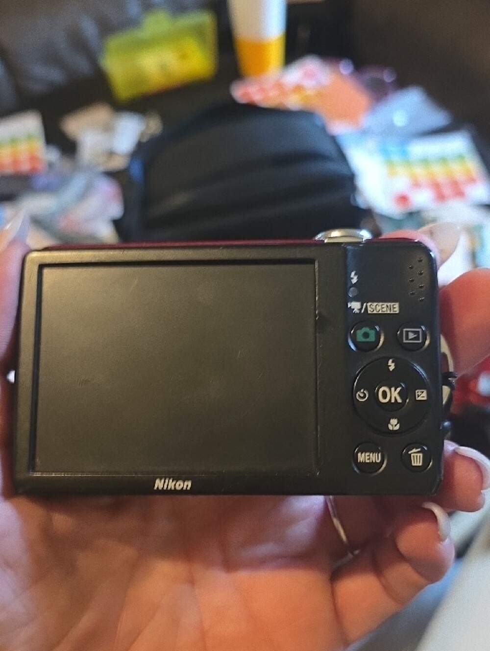Nikon Coolpix L24 Red Digital Camera | 14MP | Y2K Digicam - Picture 2 of 4
